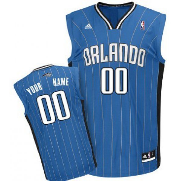 Mens Orlando Magic Customized Blue Jersey