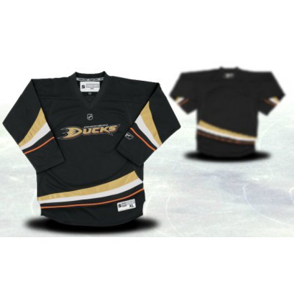 Anaheim Ducks Youths Customized Black Jersey