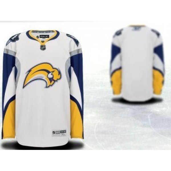 Buffalo Sabres Mens Customized White Jersey
