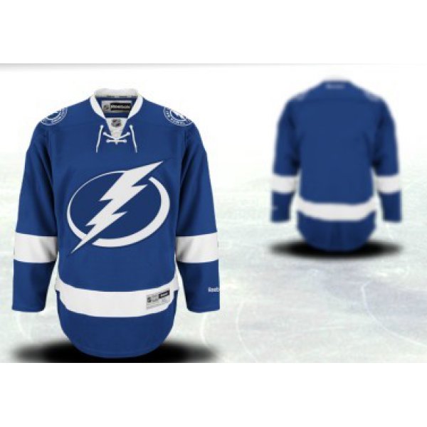Tampa Bay Lightning Mens Customized Blue Jersey