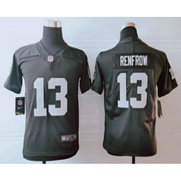 Youth Las Vegas Raiders #13 Hunter Renfrow Black 2019 Vapor Untouchable Stitched NFL Nike Limited Jersey
