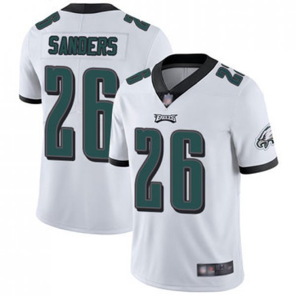 Eagles #26 Miles Sanders White Youth Stitched Football Vapor Untouchable Limited Jersey