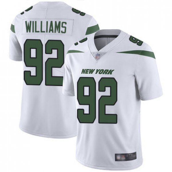 Jets #92 Leonard Williams White Youth Stitched Football Vapor Untouchable Limited Jersey