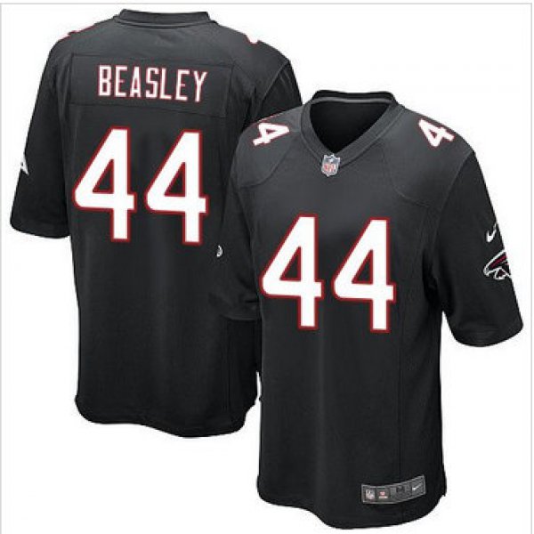 Youth Nike Falcons #44 Vic Beasley Black Alternate Stitched NFL Elite Jersey