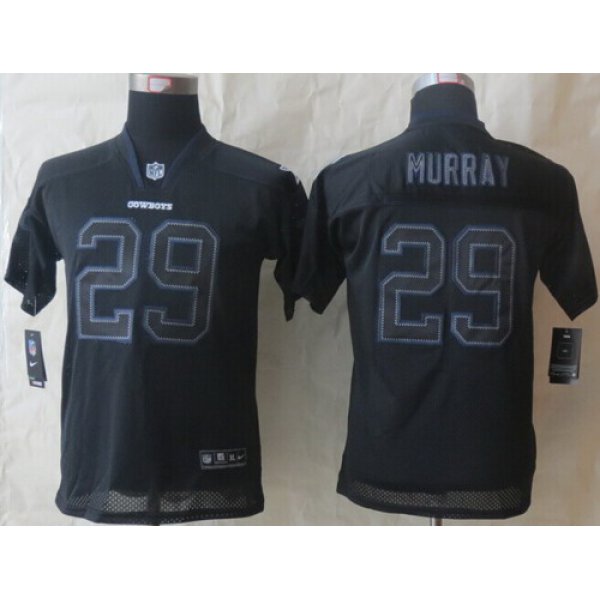 Nike Dallas Cowboys #29 DeMarco Murray Lights Out Black Kids Jersey