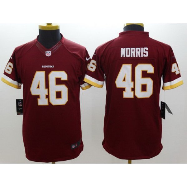 Nike Washington Redskins #46 Alfred Morris Red Limited Kids Jersey