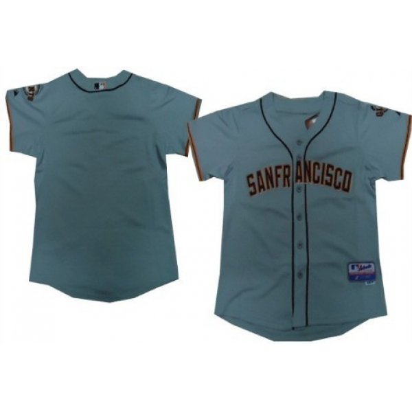 San Francisco Giants Blank Gray Kids Jersey