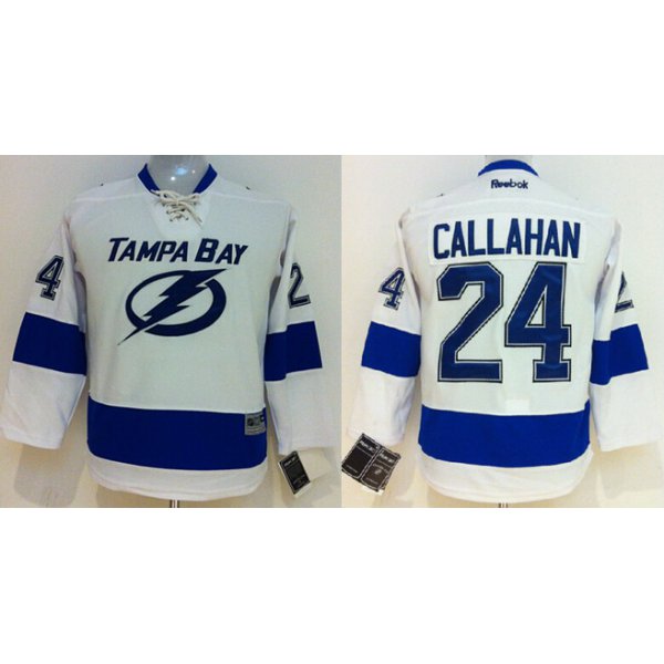 Tampa Bay Lightning #24 Ryan Callahan New Blue Kids Jersey
