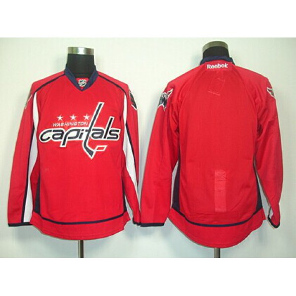 Washington Capitals Blank Red Kids Jersey