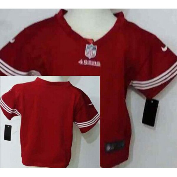 Nike San Francisco 49ers Blank Red Toddlers Jersey