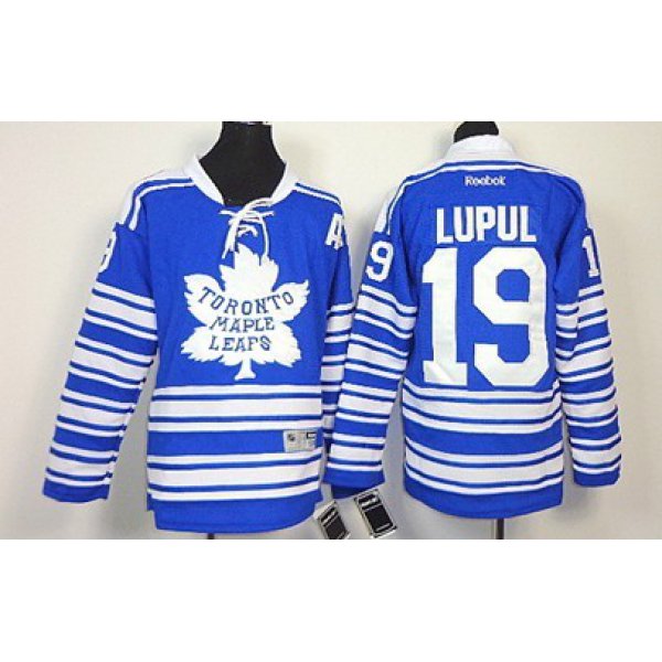 Toronto Maple Leafs #19 Joffrey Lupul 2014 Winter Classic Blue Kids Jersey