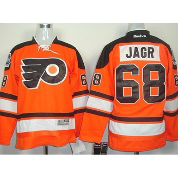 Philadelphia Flyers #68 Jaromir Jagr 2012 Winter Classic Orange Kids Jersey