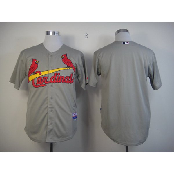 St. Louis Cardinals Blank Gray Jersey