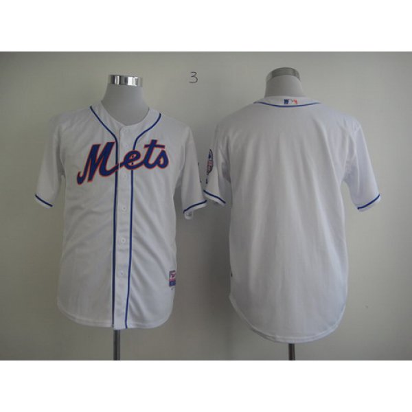 New York Mets Blank White Jersey