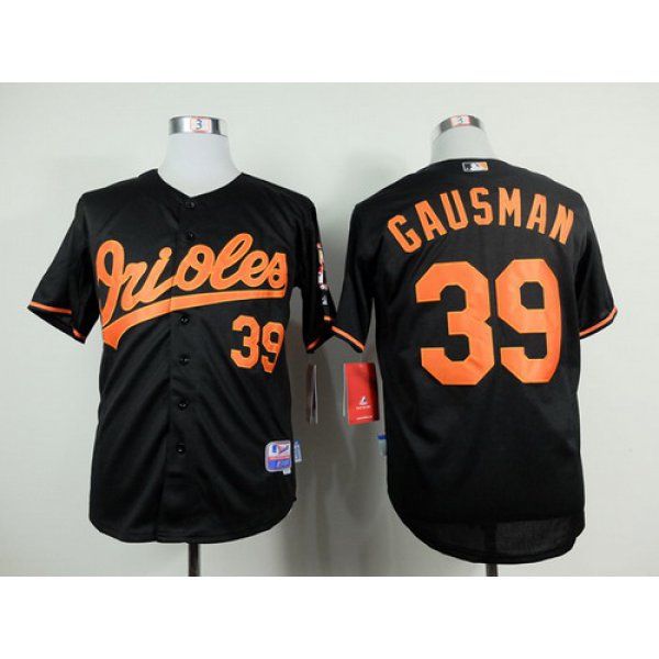 Baltimore Orioles #39 Kevin Gausman Black Jersey