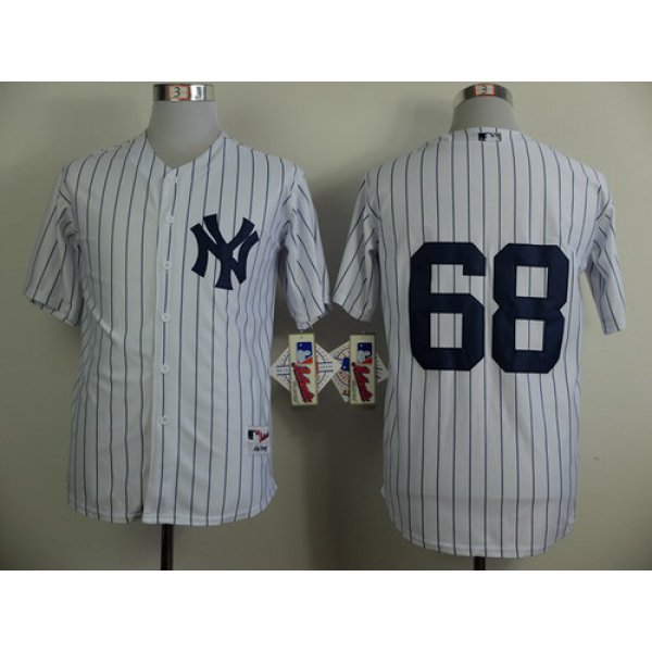 New York Yankees #68 Dellin Betances White Jersey