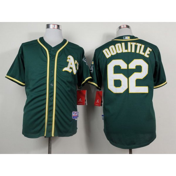 Oakland Athletics #62 Sean Doolittle 2014 Dark Green Jersey