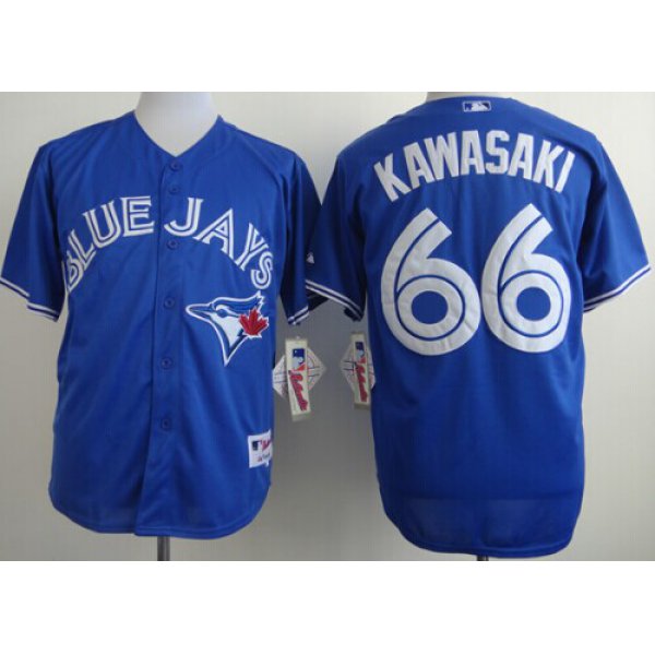 Toronto Blue Jays #66 Munenori Kawasaki Blue Jersey