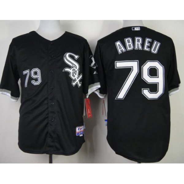 Chicago White Sox #79 Jose Abreu Black Jersey