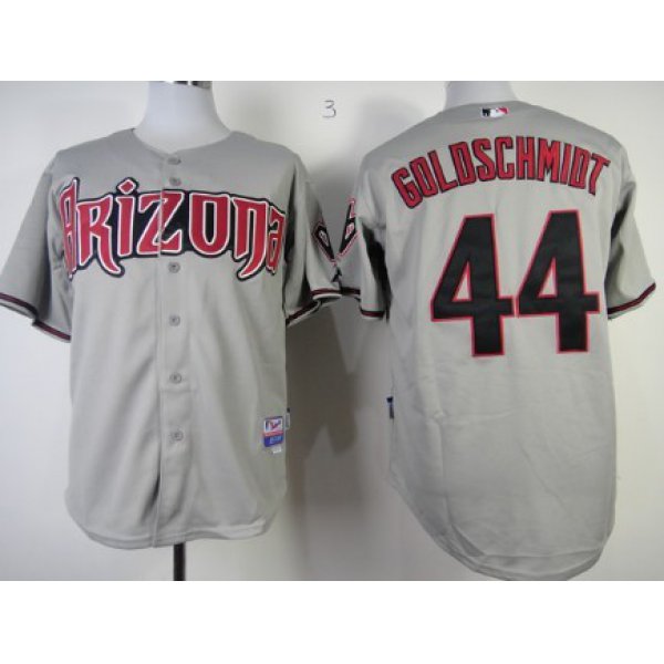 Arizona Diamondbacks #44 Paul Goldschmidt Gray Jersey