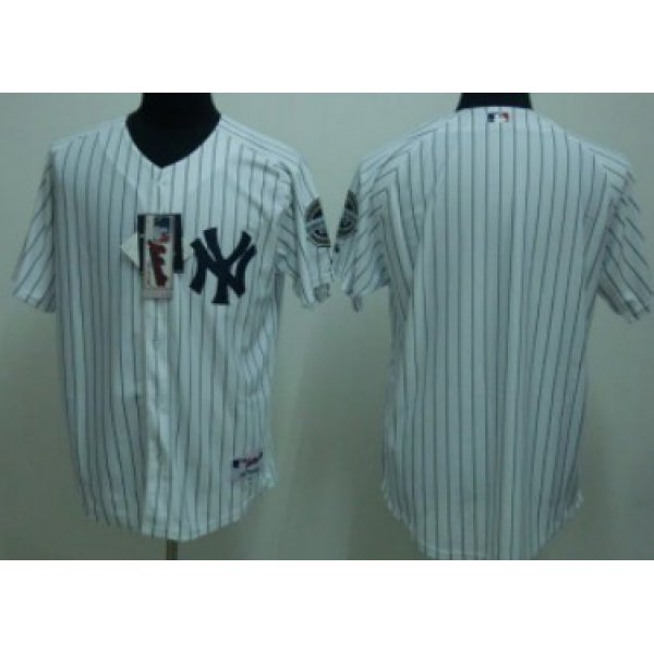 New York Yankees Blank White Jersey