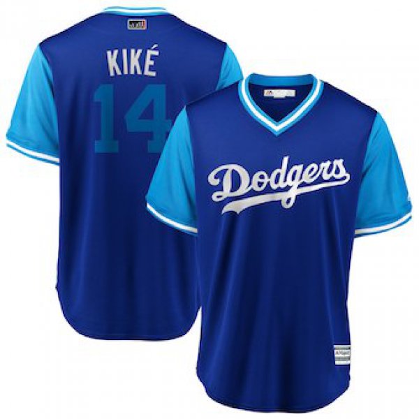 Men's Los Angeles Dodgers 14 Enrique Hernandez Kik