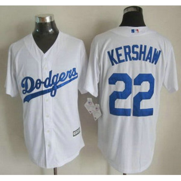 Los Angeles Dodgers #22 Clayton Kershaw 2015 White Jersey