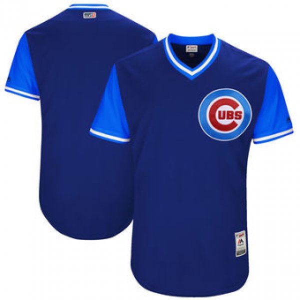 Men's Chicago Cubs Majestic Navy 2017 Players Weekend Authentic Team Jersey