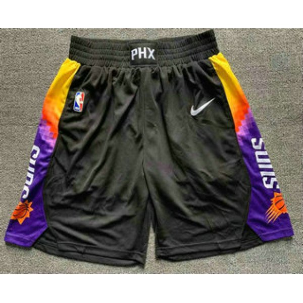 Men's Phoenix Suns Black 2021 City Edition NBA Swingman Shorts