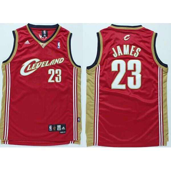 Cleveland Cavaliers #23 LeBron James 2003 Red Swingman Jersey