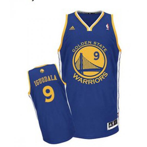 Golden State Warriors #9 Andre Iguodala Blue Swingman Jersey