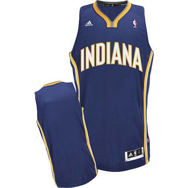 Indiana Pacers Blank Navy Blue Swingman Jersey