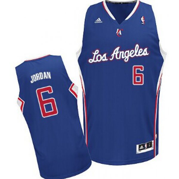 Los Angeles Clippers #6 DeAndre Jordan Blue Swingman Jersey