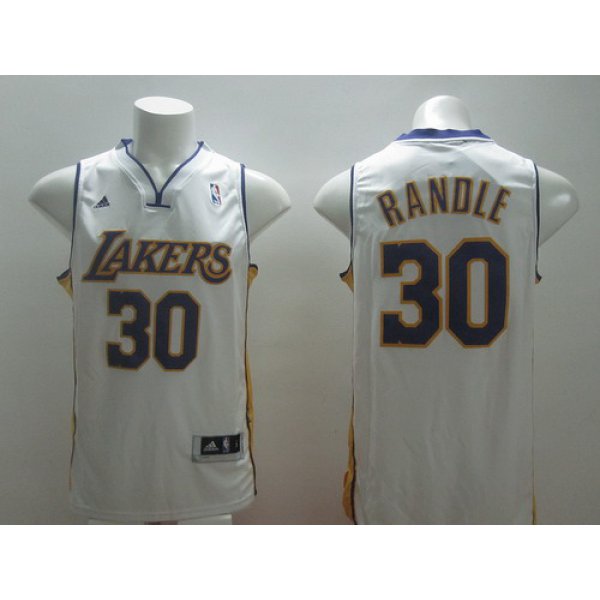 Los Angeles Lakers #30 Julius Randle Revolution 30 Swingman White Jersey