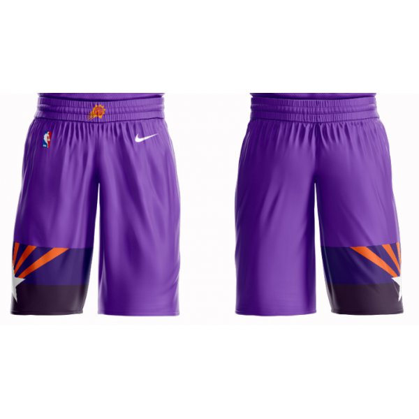 Men's Phoenix Suns Nike Purple Short