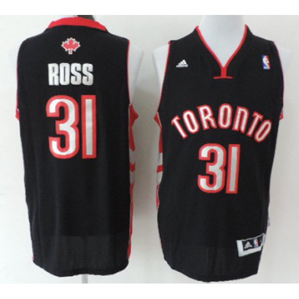 Toronto Raptors #31 Terrence Ross Revolution 30 Swingman Black Jersey