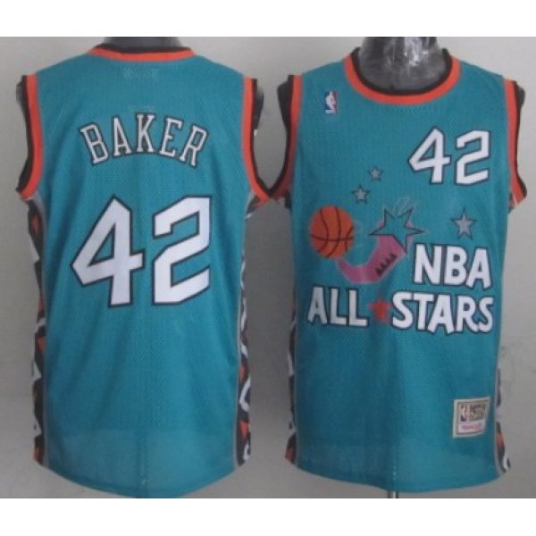 NBA 1996 All-Star #42 Vin Baker Green Swingman Throwback Jersey