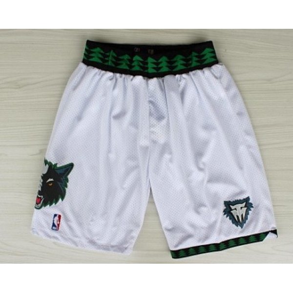 Minnesota Timberwolves White Swingman Short