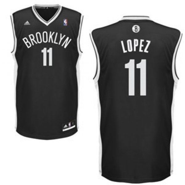 Brooklyn Nets #11 Brook Lopez Black Swingman Jersey