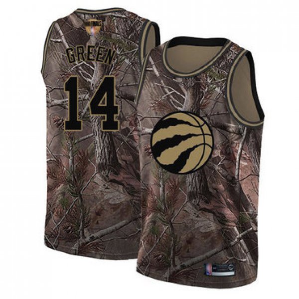 Raptors #14 Danny Green Camo 2019 Finals Bound Basketball Swingman Realtree Collection Jersey