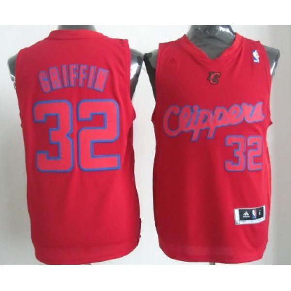 Los Angeles Clippers #32 Blake Griffin Revolution 30 Swingman Red Big Color Jersey