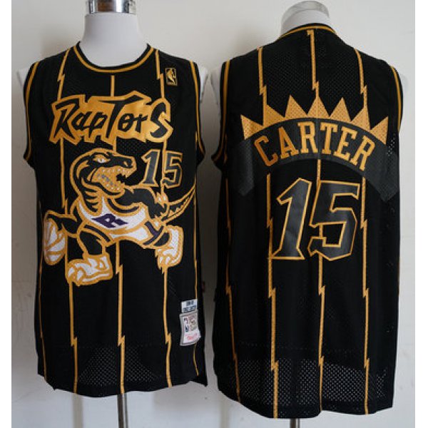 Mitchell And Ness Raptors #15 Vince Carter Purple Throwback Stitched NBA Jersey