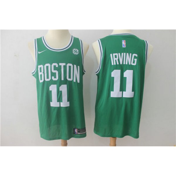 Nike Celtics 11 Kyrie Irving Green Swingman Jersey