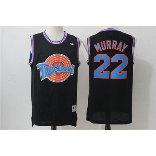 Tune Suqad 22 Murray Black Stitched Movie Jersey