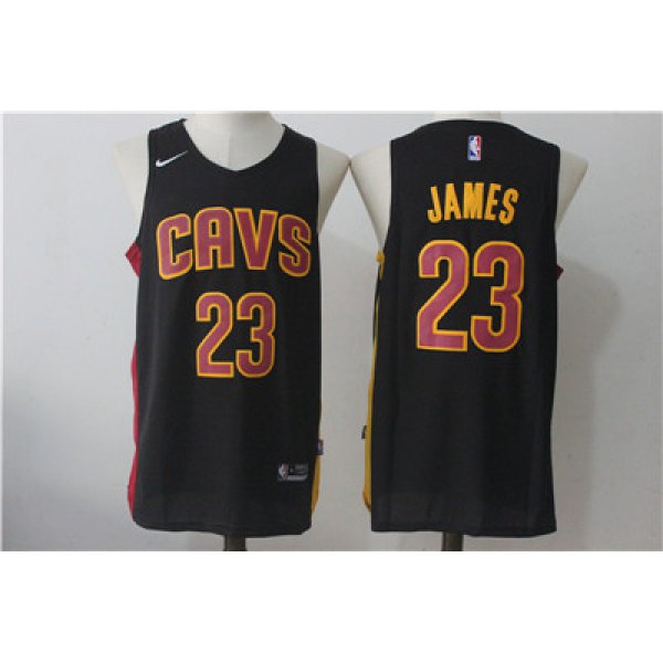Cleveland Cavaliers #23 LeBron James Navy Nike Stitched Jersey