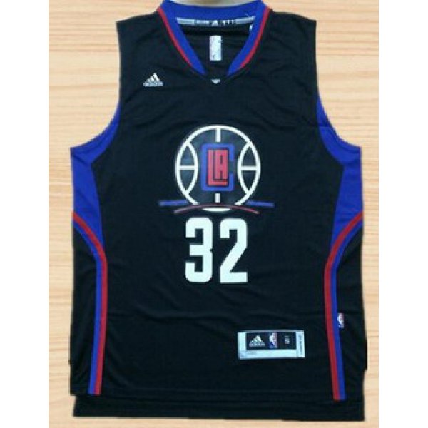 Men's Los Angeles Clippers #32 Blake Griffin Revolution 30 Swingman 2015-16 Black Jersey