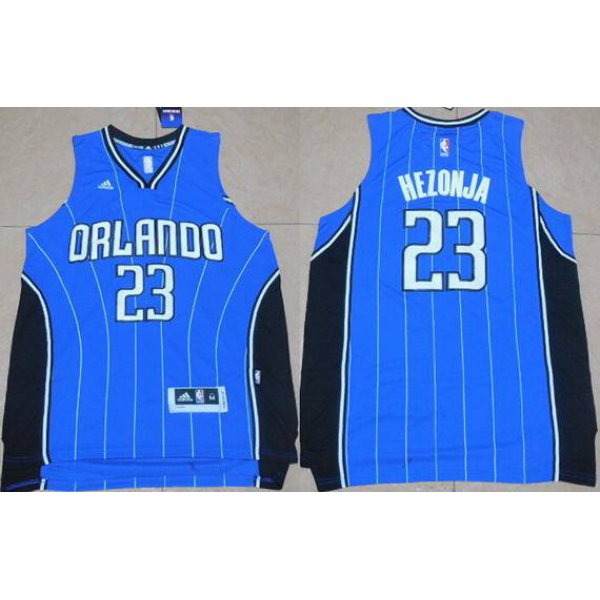 Men's Orlando Magic #23 Mario Hezonja Revolution 30 Swingman 2015 New Blue Jersey