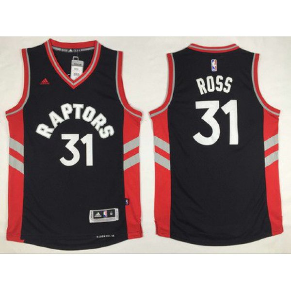 Men's Toronto Raptors #31 Terrence Ross Revolution 30 Swingman Black Jersey