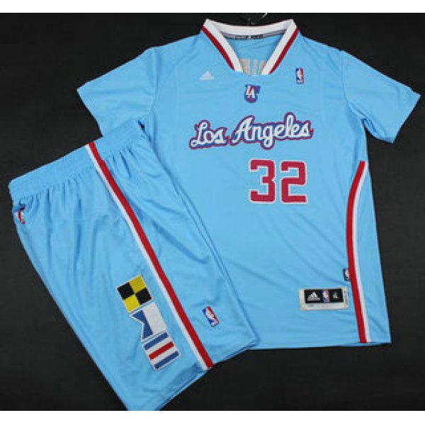 Los Angeles Clippers #32 Blake Griffin Blue Revolution 30 Swingman NBA Jerseys Short Suits 2013 New Style