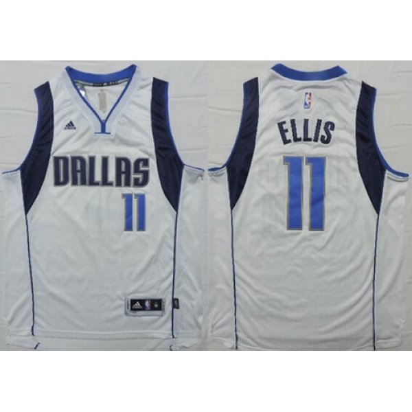 Dallas Mavericks #11 Monta Ellis Revolution 30 Swingman 2014 New White Jersey